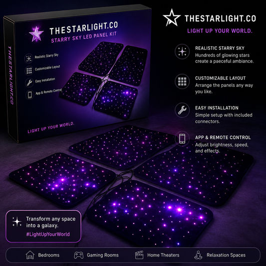 TheStarlight.Co — Galaxy LED Car Floor Mats